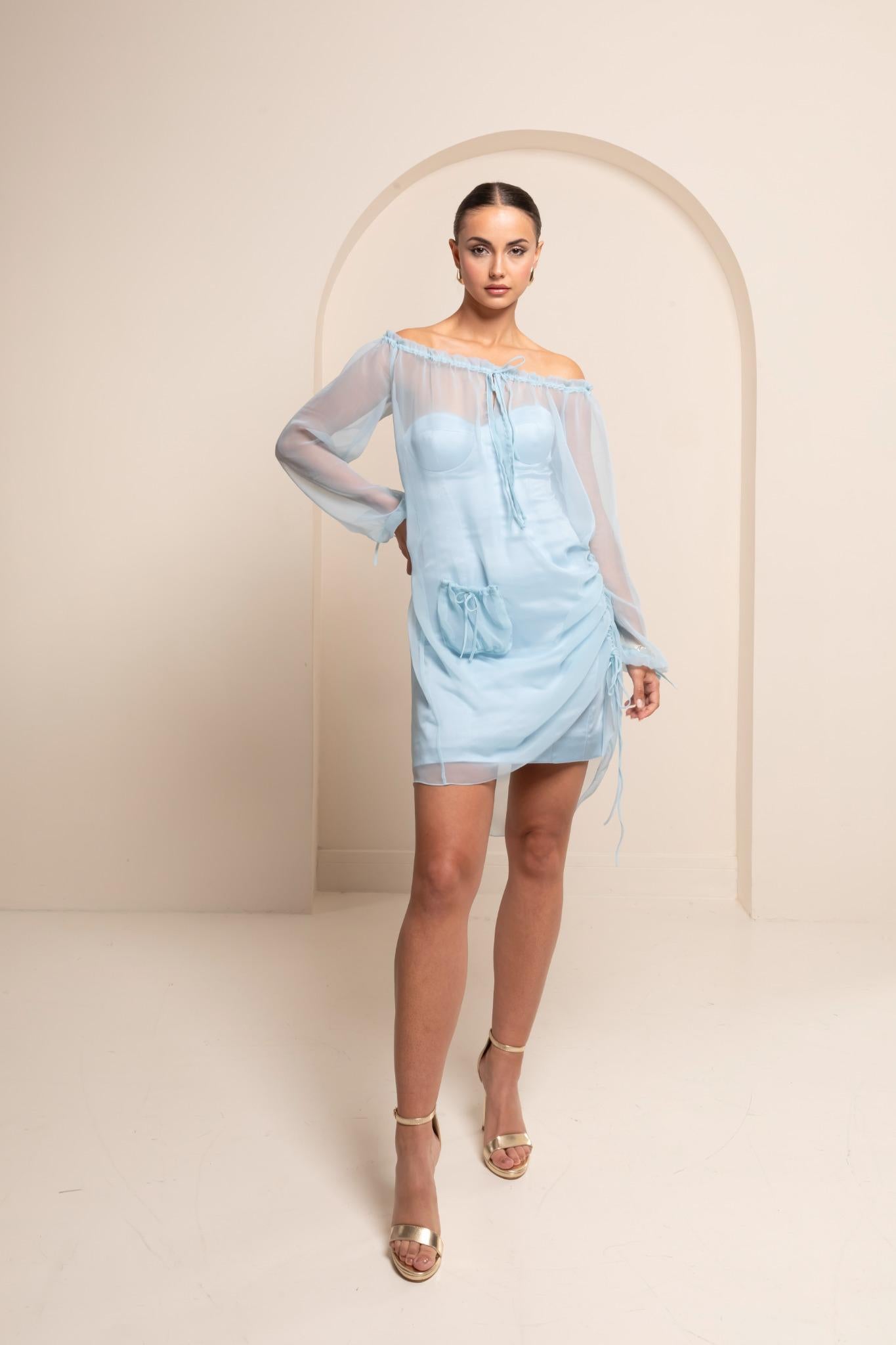”THE SILK” TUNIC DRESS