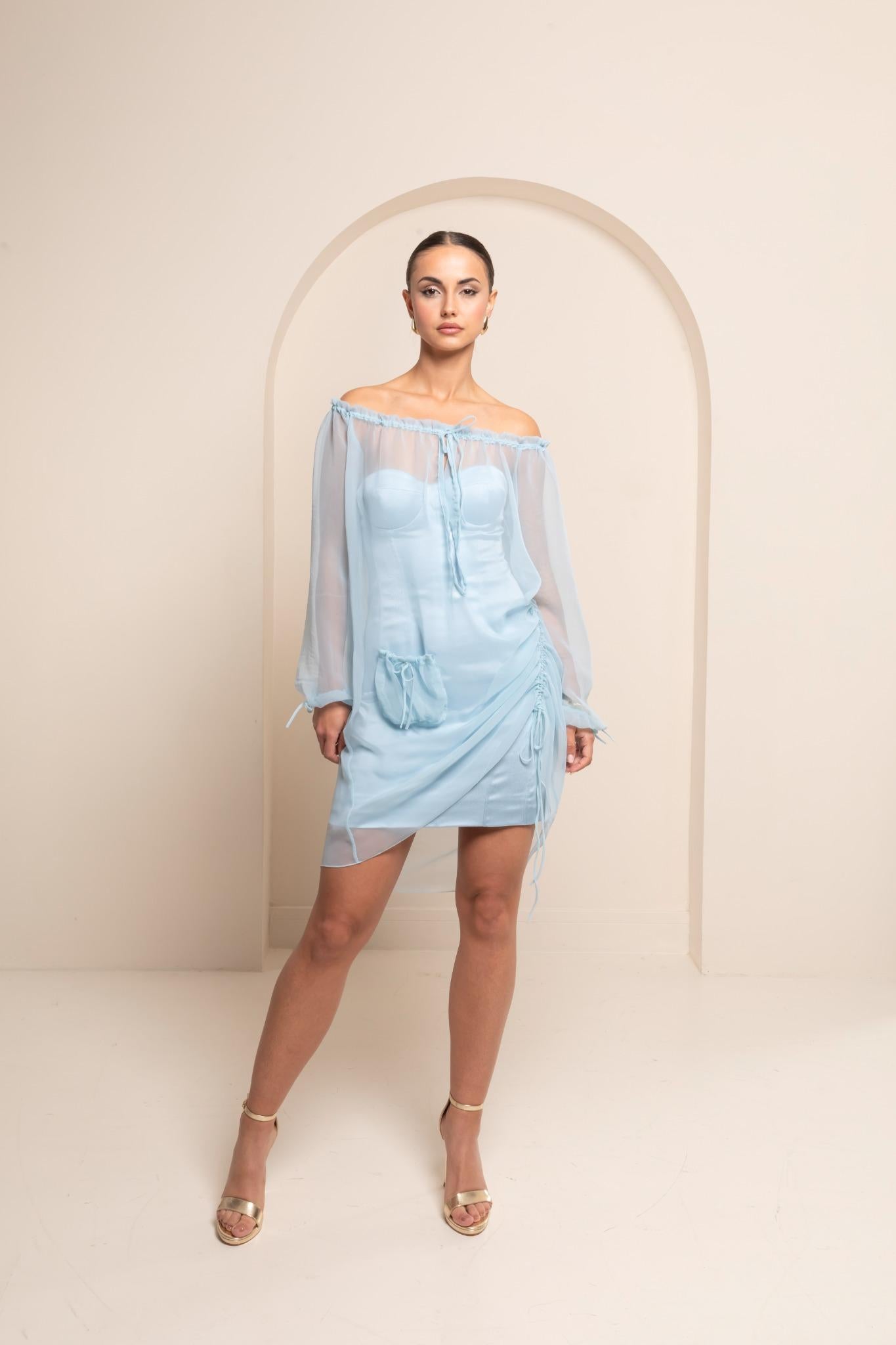 ”THE SILK” TUNIC DRESS