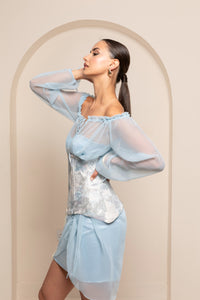 Éclat de Fleur Corset - Midnight Bloom