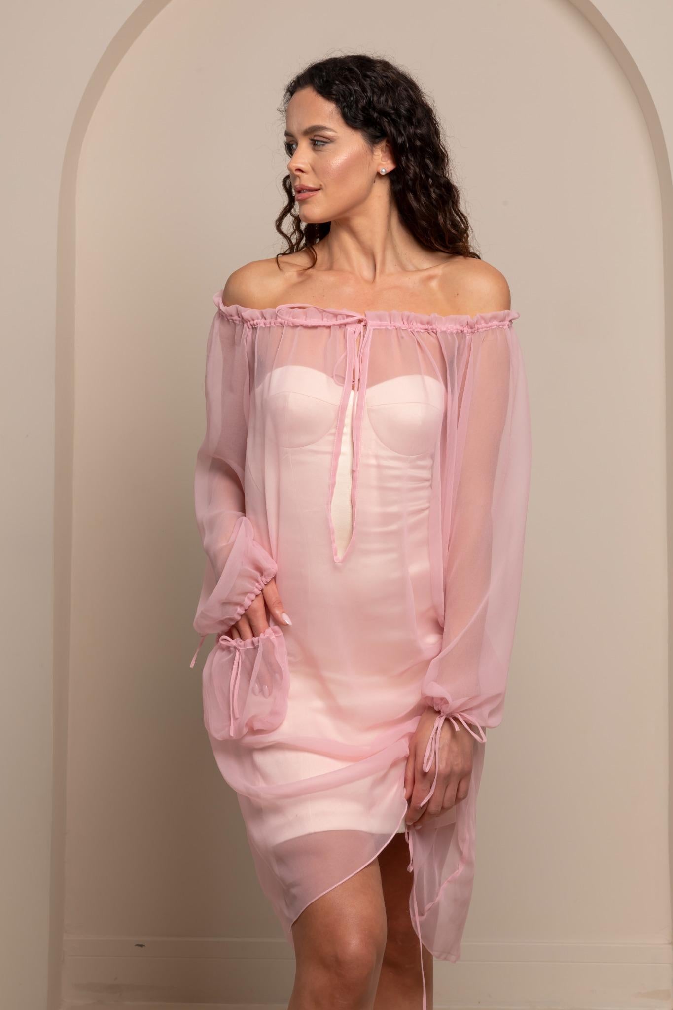 ”THE SILK” TUNIC DRESS