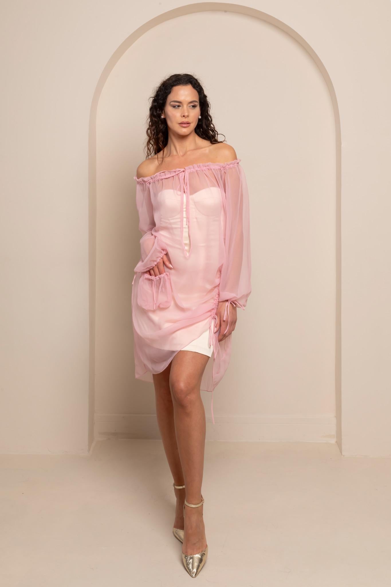 ”THE SILK” TUNIC DRESS
