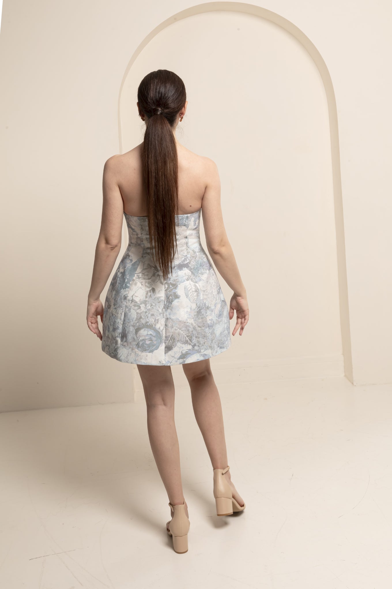 THEA IN MIST MINI DRESS