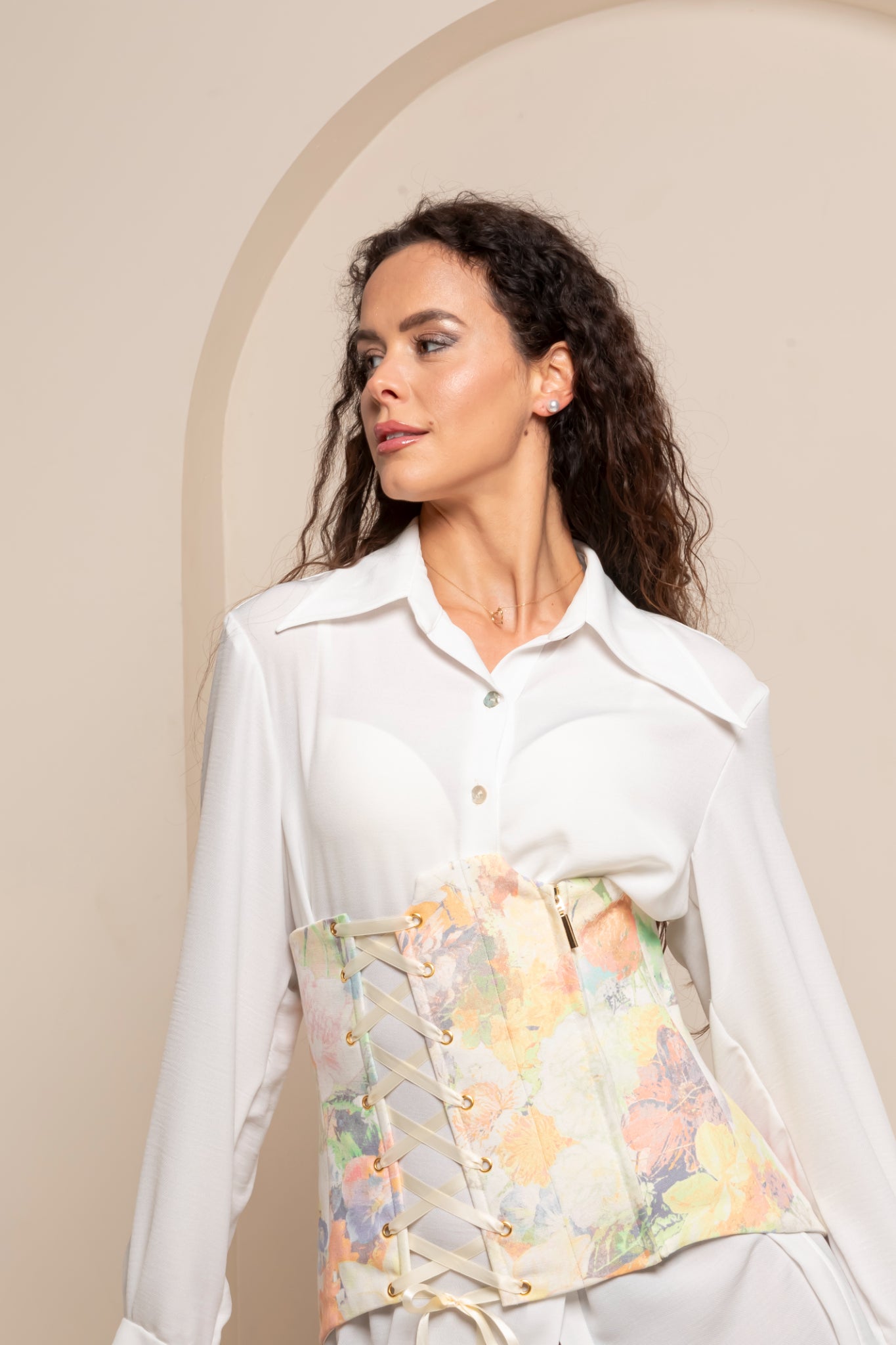 Éclat de Fleur Corset - Blush Garden