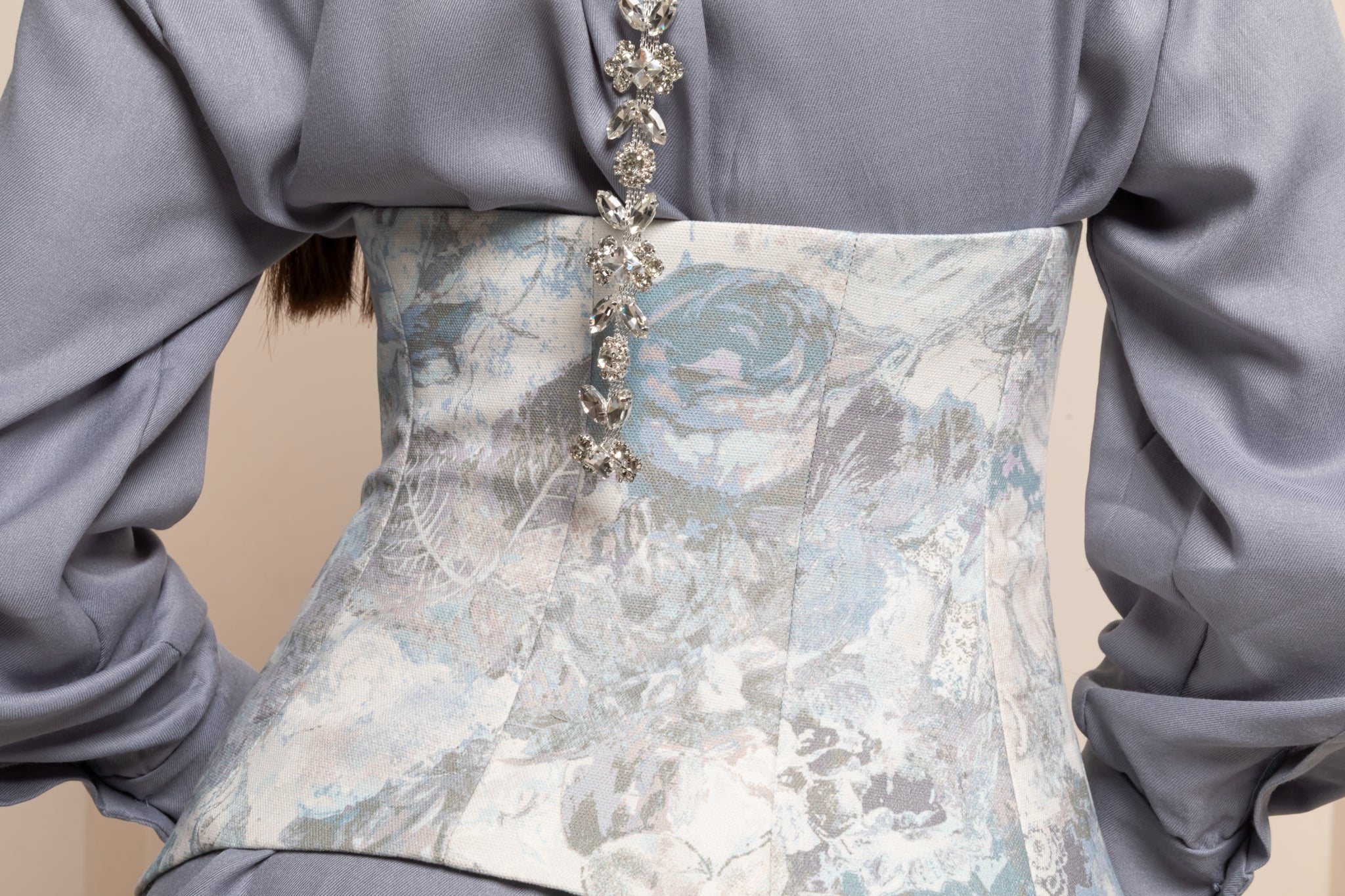 Éclat de Fleur Corset - Midnight Bloom