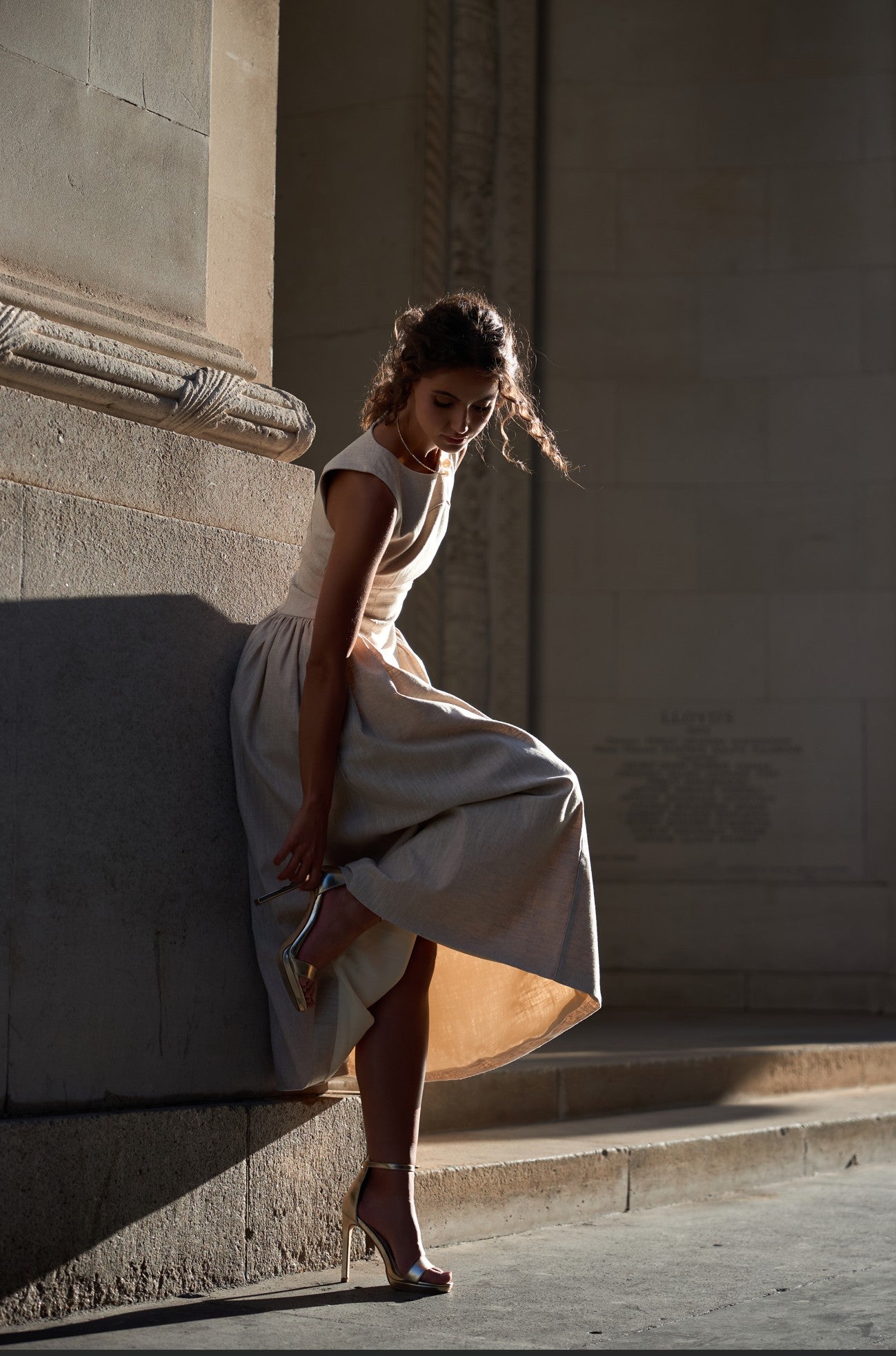 THE COSTWOOD LINEN DRESS