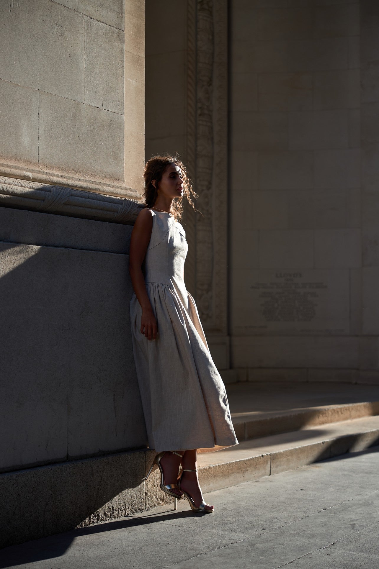THE COSTWOOD LINEN DRESS