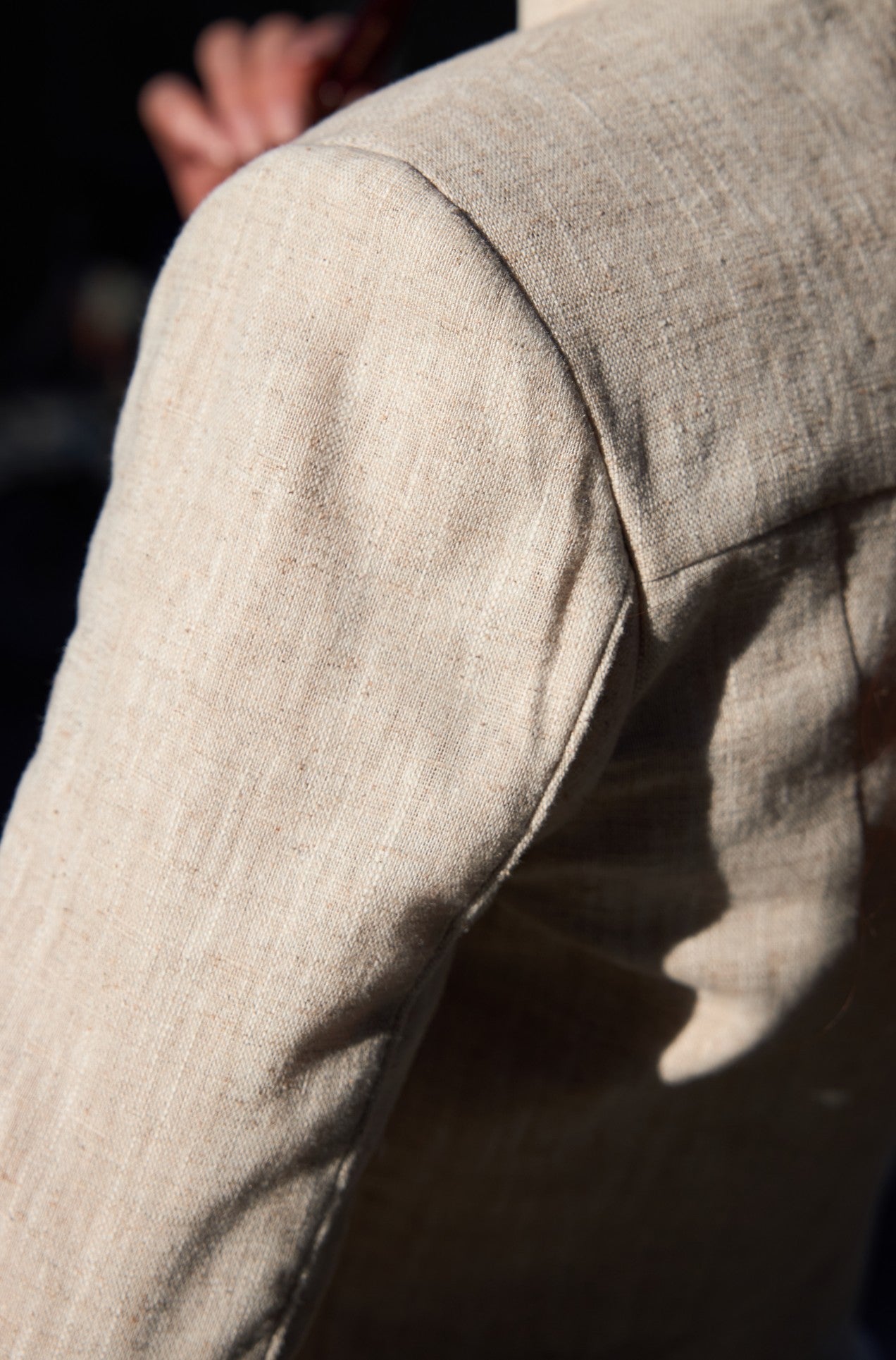 STRUCTURED TAILORED CROPPED JACKET